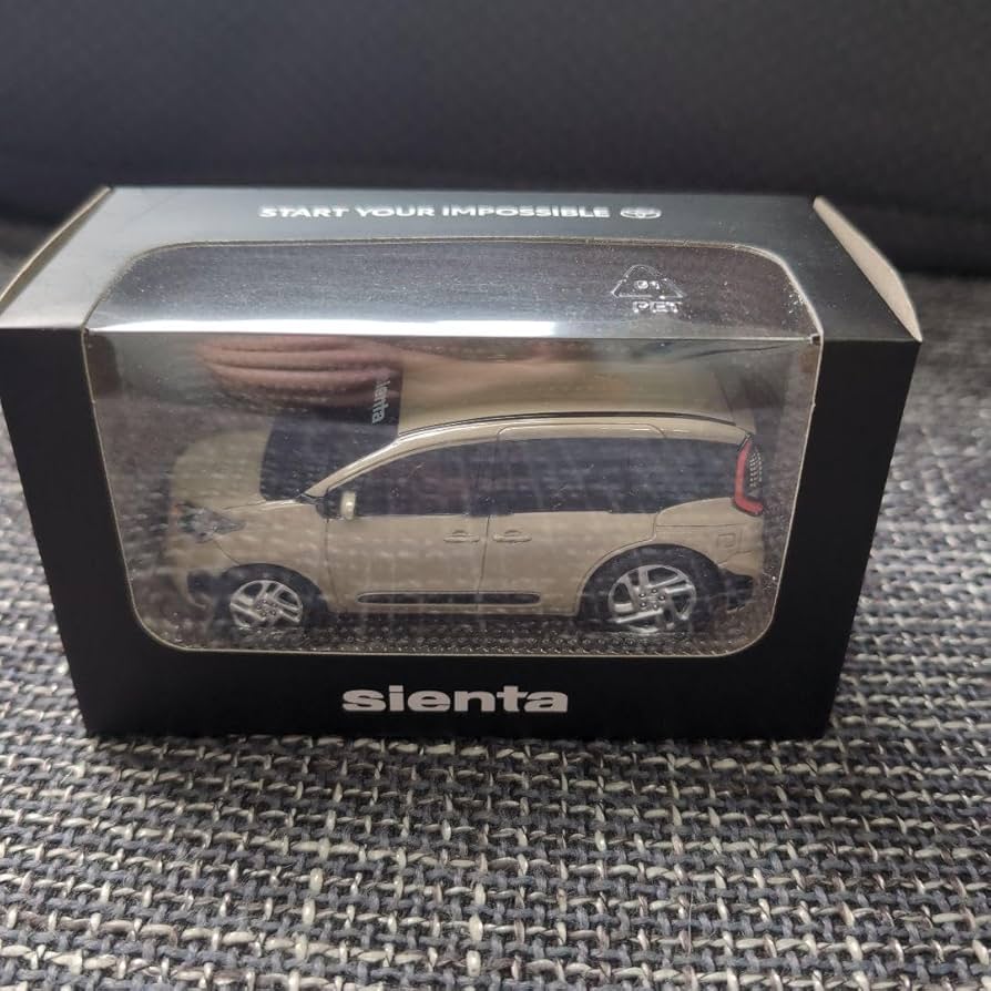 Amazon.co.jp: TOYOTA シエンタ プルバックカー ミニカー ベージュ
