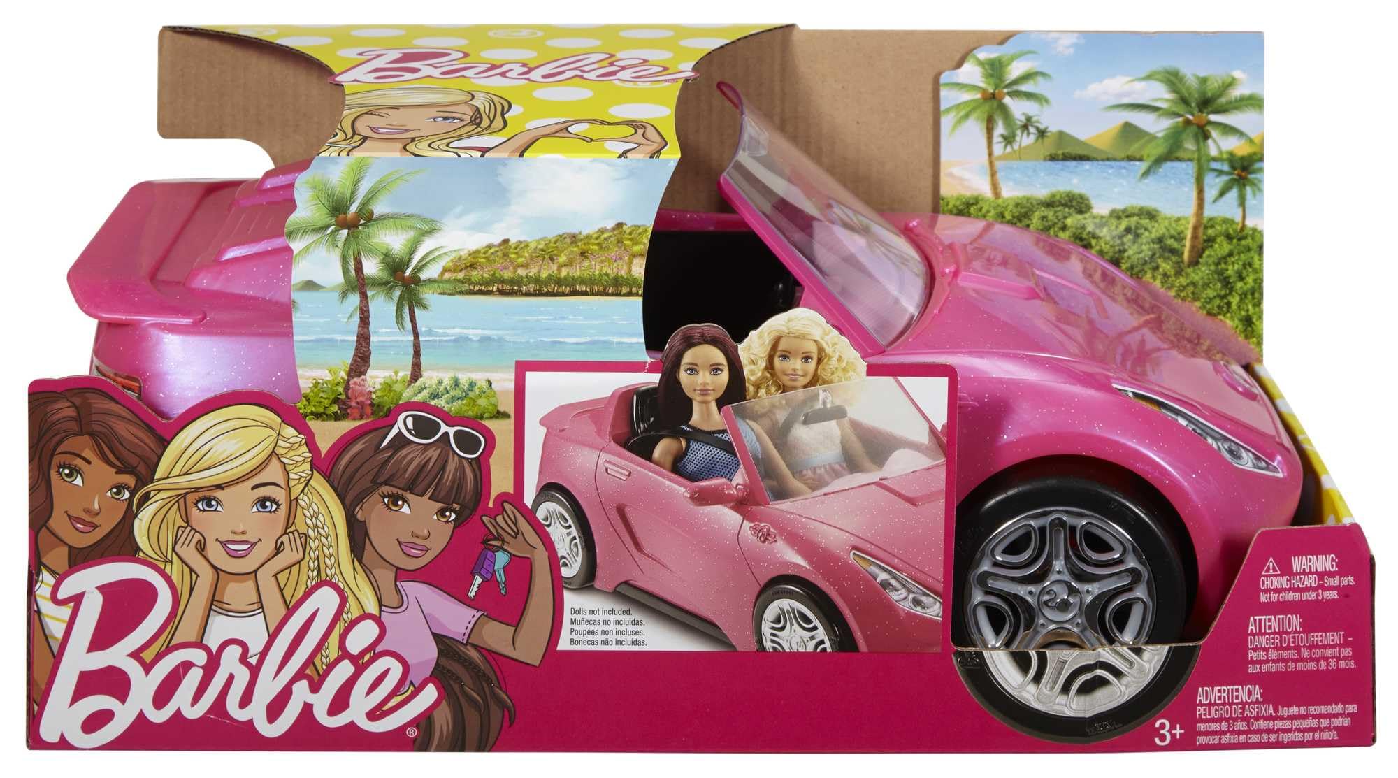 Barbie DVX59 - Cabrio Fahrzeug