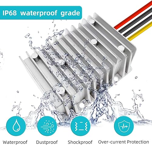Miniatura 2 de DC 36V48V reductor de voltaje a 12V 30A 360W convertidor regulador de fuente de alimentación Módulo de alimentación Buck Transformer, reductor de