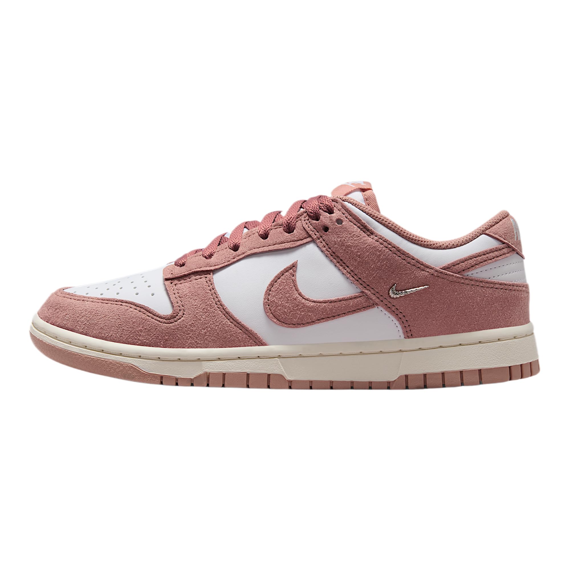 Womens Nike Dunk Low 'White/Particle Pink'