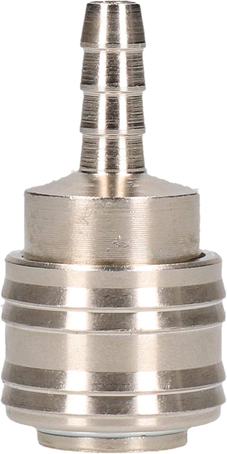 EURO Air Hose Connector Fitting Quick Release Pack Threaded & Hose Tail Barb
