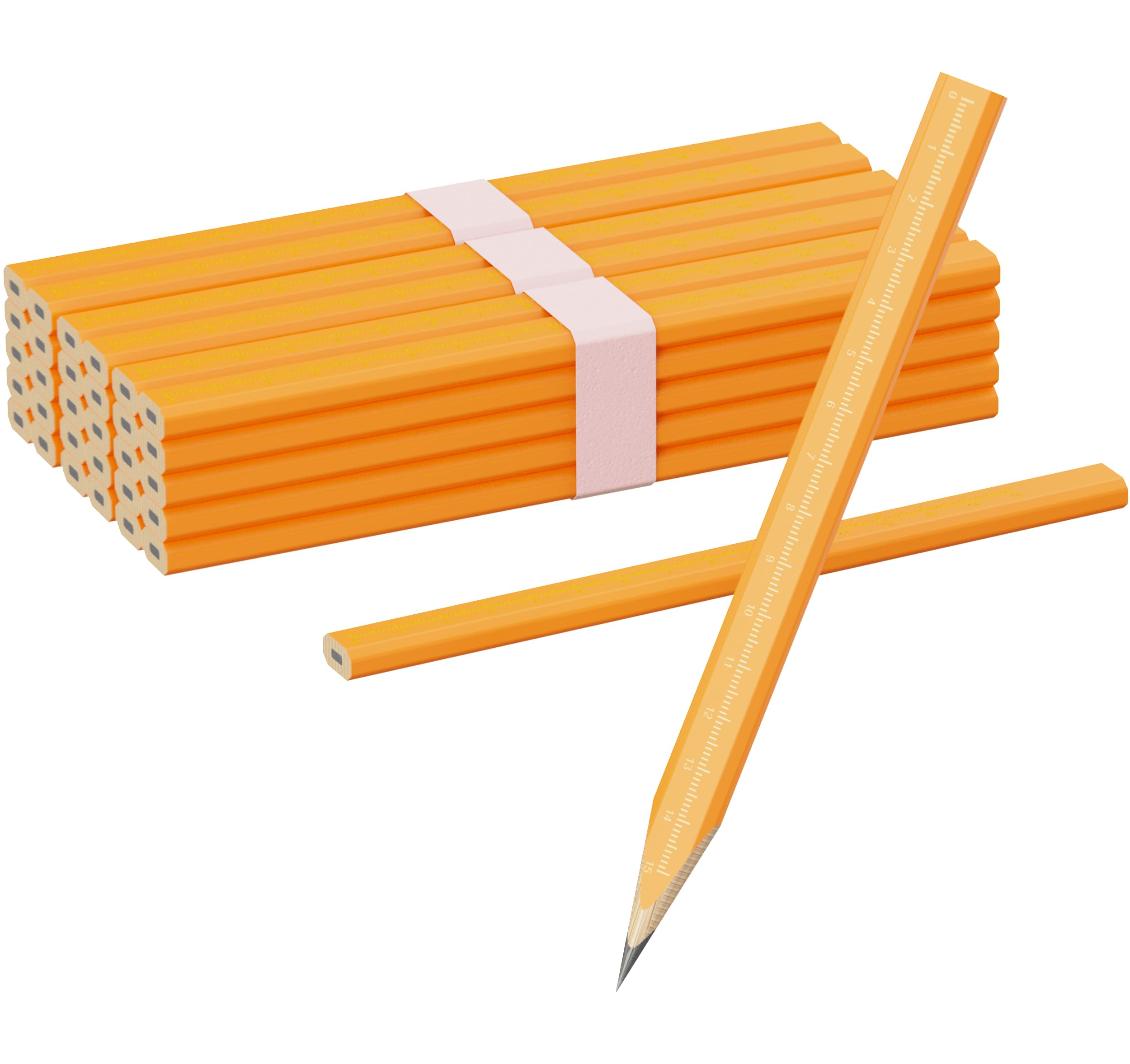 RONDURE Master Craft Carpenter Pencil Set 29 PCS- Building, Crafting, and Marking Excellence for Professionals