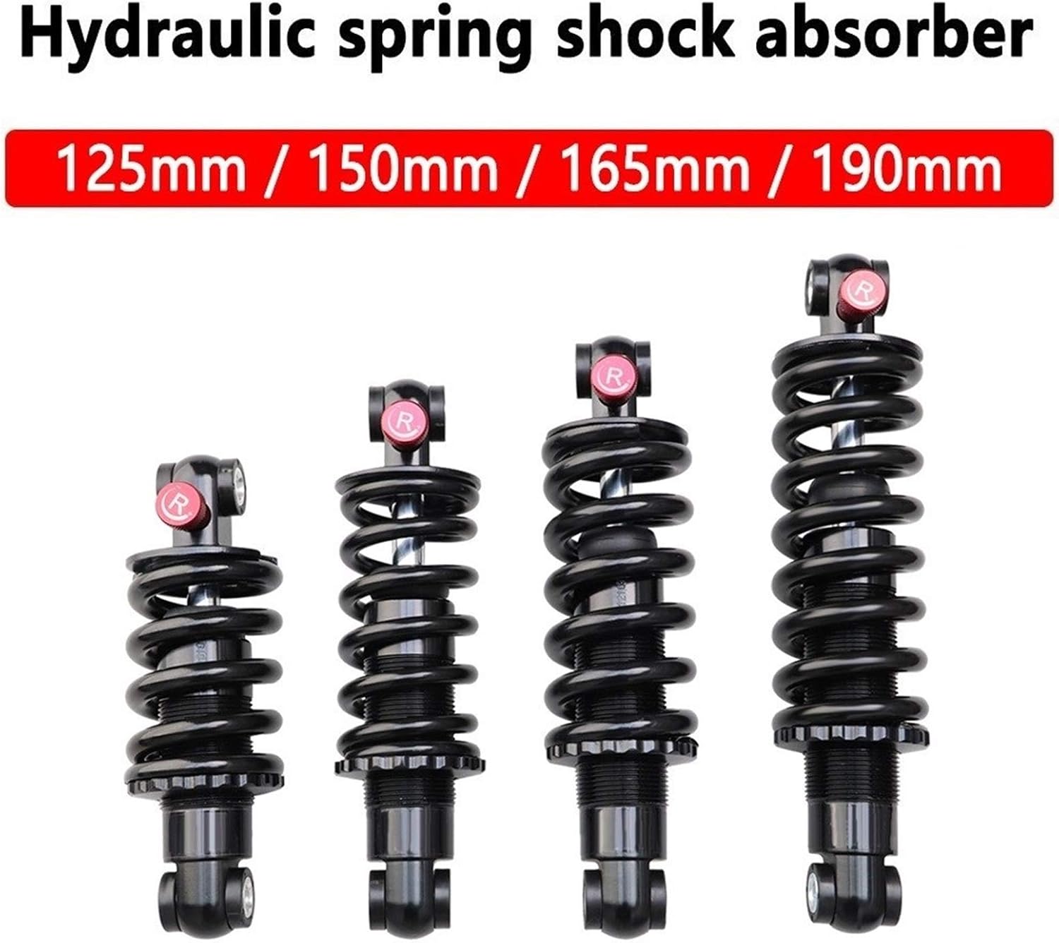 MATE BIKE リアサス 650lbs 125mm 調整ダイヤル付 ローダウン MATEBIKE