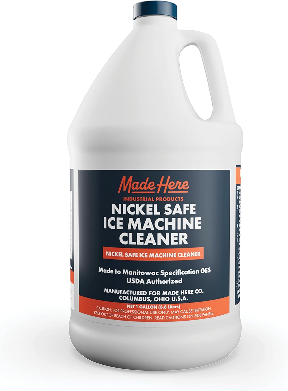 Made Here Co. Ice Machine Cleaner NickelSafe Descaler and Sanitizer for Effective