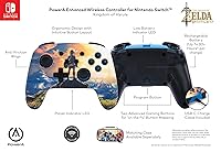 Vista 2 de PowerA Enhanced Wireless Controller for Nintendo Switch - Kingdom of Hyrule, Nintendo Switch - OLED Model, Nintendo Switch Lite, Gamepad, game