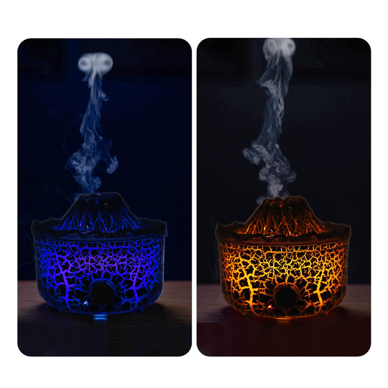 Macchina per Aromaterapia, Umidificatore Diffusore per Aromaterapia per Uso Domestico di Grande capacità Diffusore di Aromi a Fiamma Umidificatore Umidificatore per (Spina