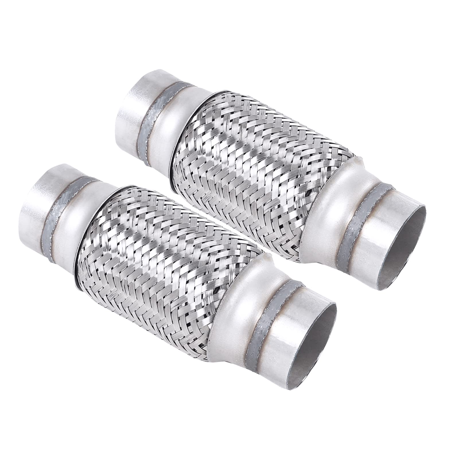 Heavy Duty Exhaust Flex Pipe 2.25"Inch x 6"Inch-2PCS