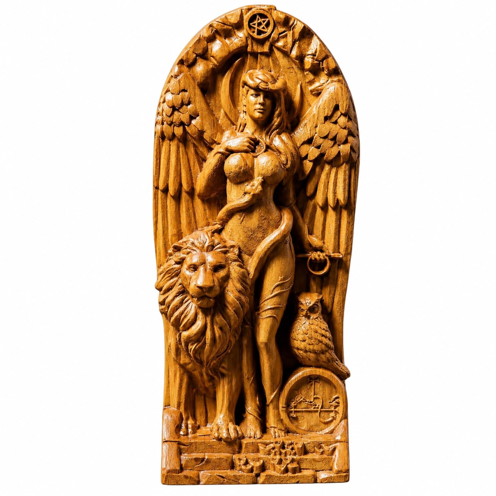Amazon.com: ZXPJUA Goddess Lilith Demoness Statue Blood Moon Queen