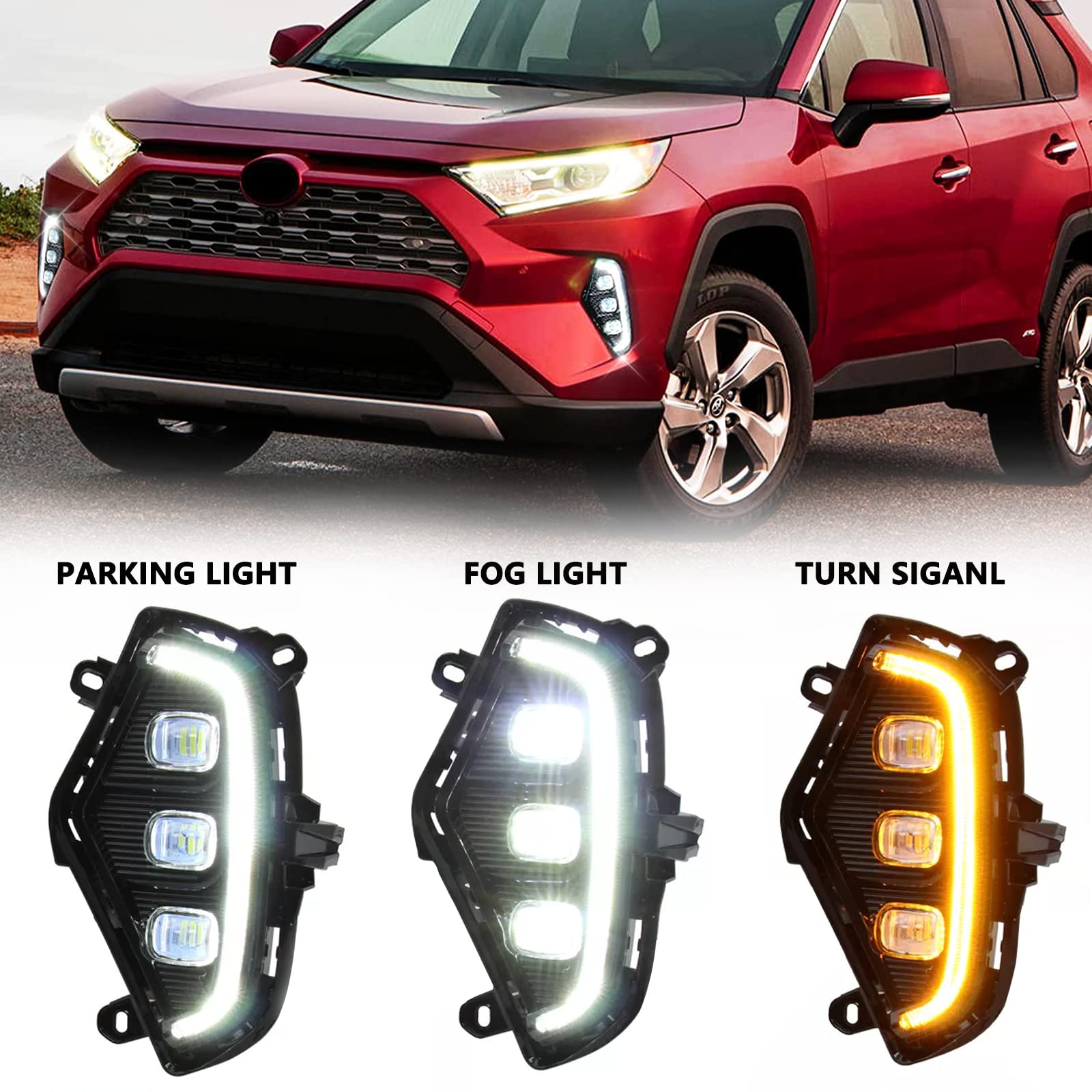 RAV4 アドベンチャーガソリン 純正ヘッドライト（左右） 6BA 