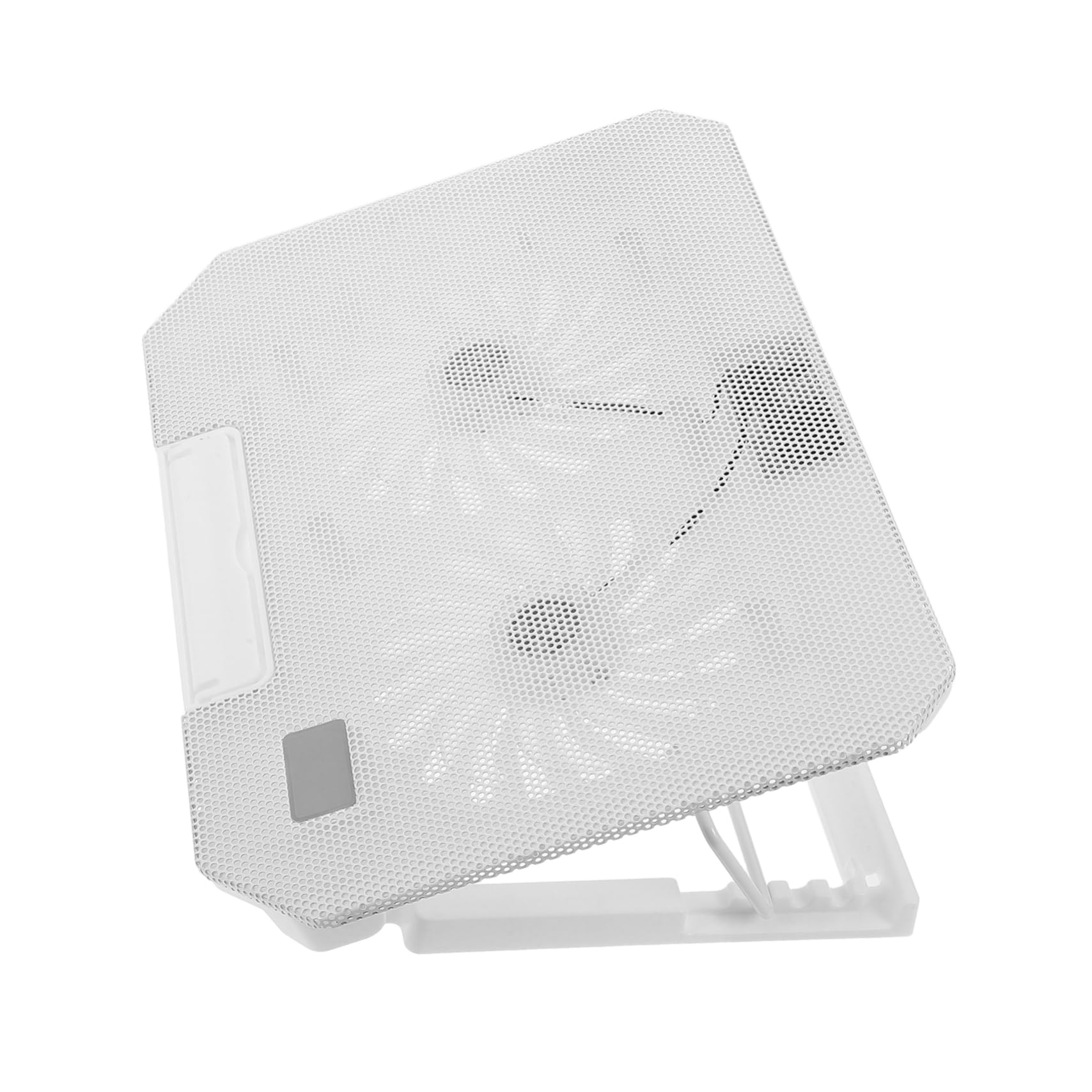 HOMSFOU Pad Raffreddamento Regolabile per Laptop con Ventole Silenziose e Porte USB Ergonomico per Notebook Gaming Design Portatile e per Lavoro e