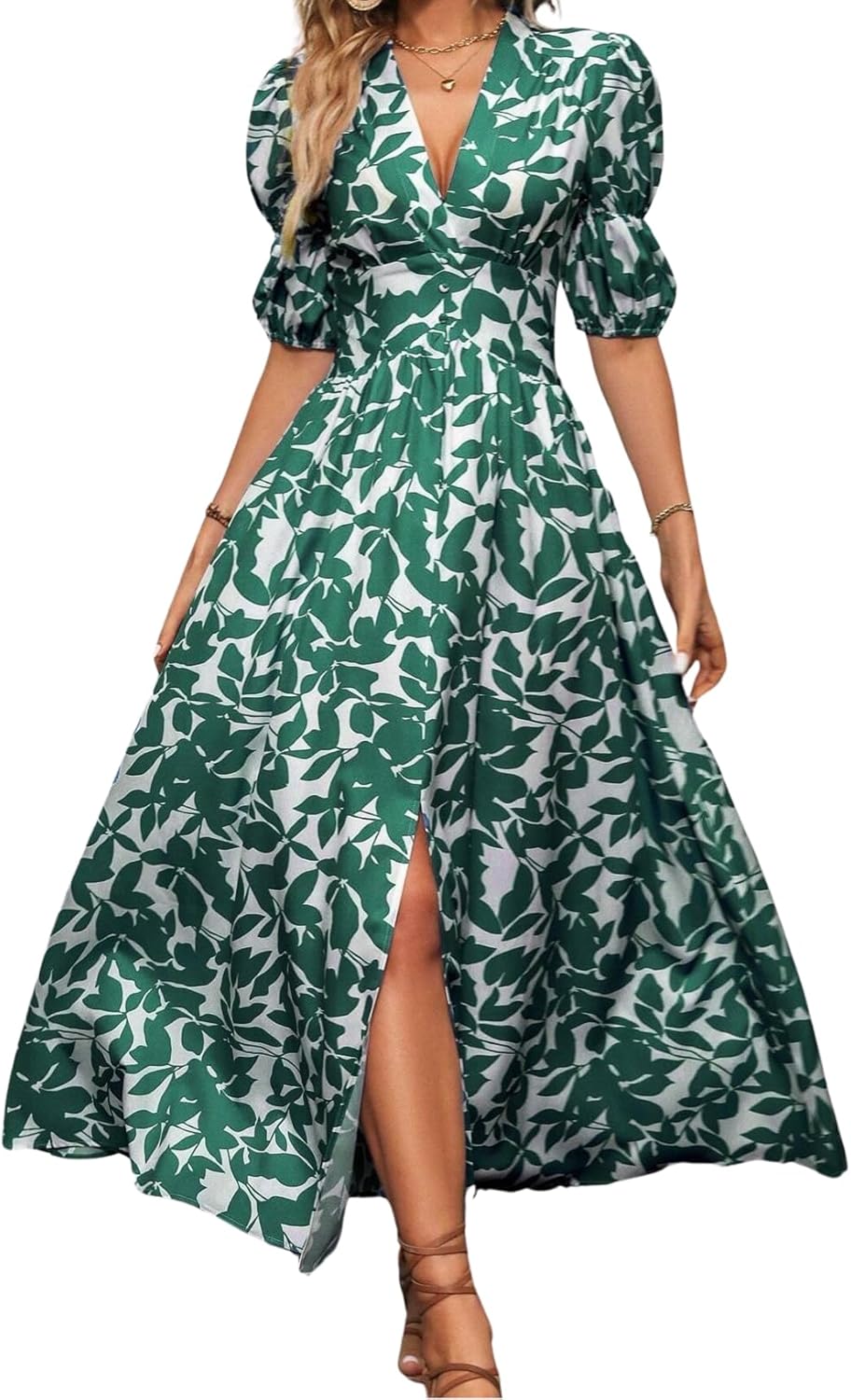 GRECIILOOKS Rayon Fit and Flare Ankle Length One Piece Maxi Bodycon Dresses Midi Dress for Women