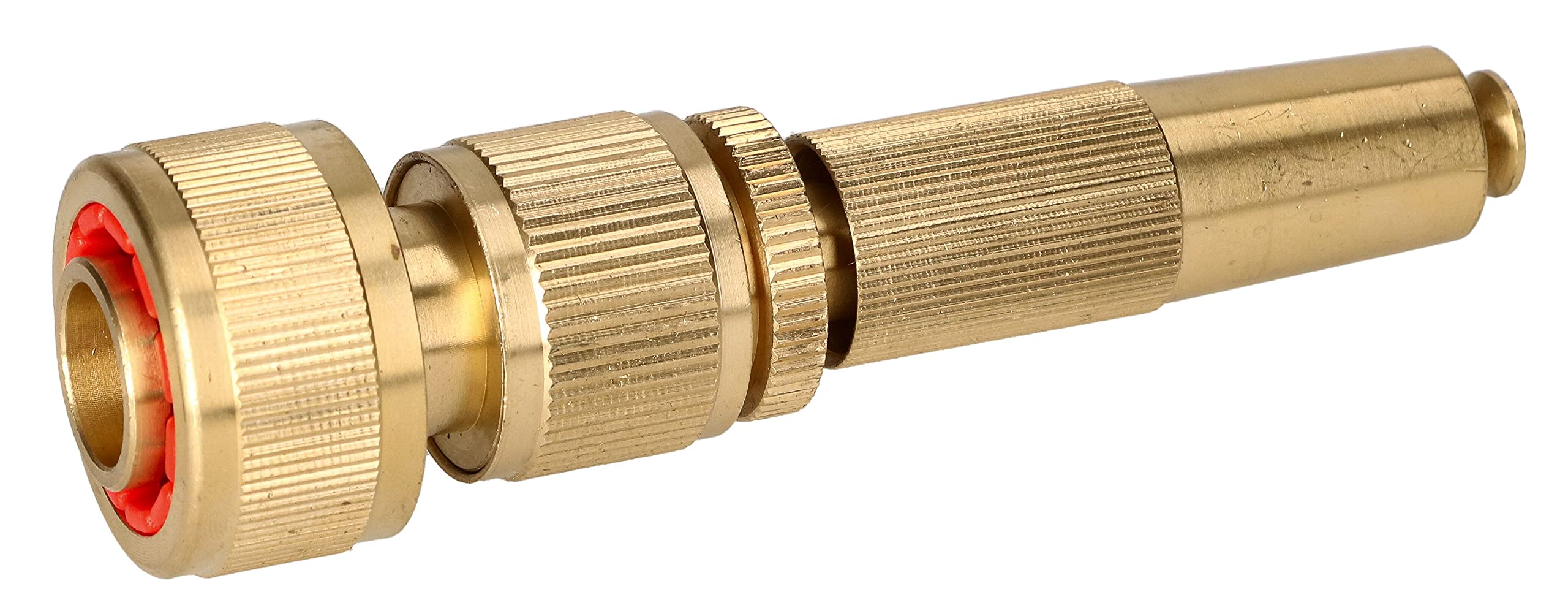 KOTARBAU® Juego de acoplamiento rápido de latón de 3/4" para manguera de jardín con conector de grifo