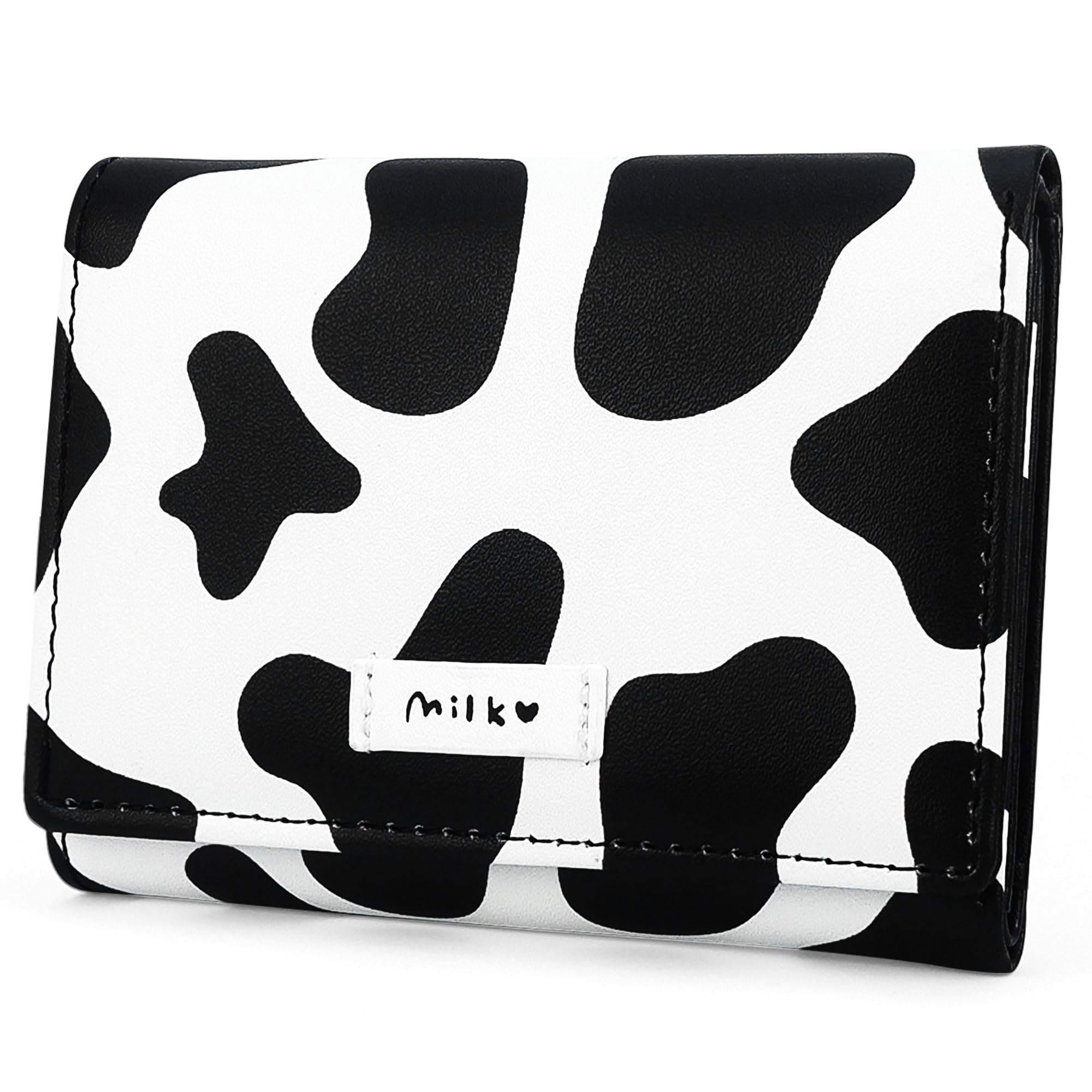 CONISY Cute Wallets for Women, Leather RFID Blocking Small Trifold Wallet with ID Window for Girls and Ladies Womens Wallet