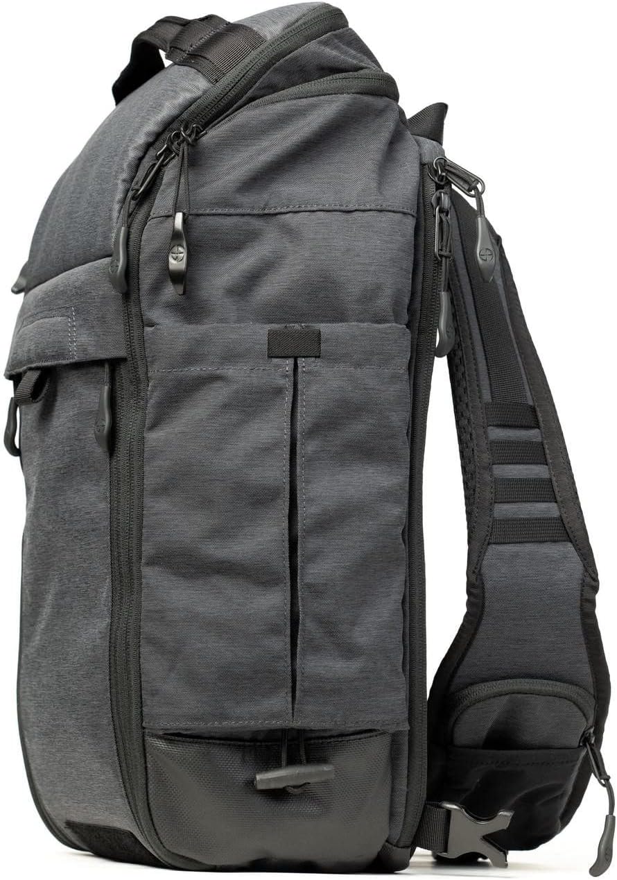 LAPG Terrain Stealth Sling Bag, Covert EDC Sling Pack, Tactical Crossbody Sling Pack - Heather Olive