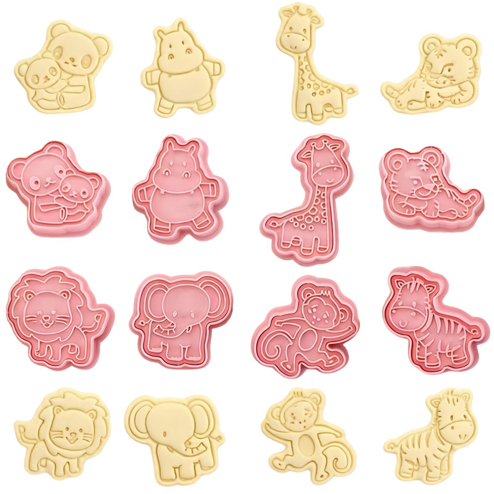 8Pcs Forest Animal Cookie Cutters Set