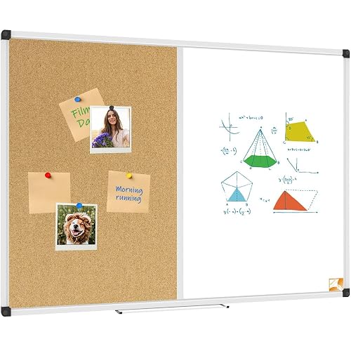 XBoard Magnetic whiteboard 36 x 24 - Combo Whiteboard Dry