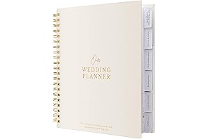 Comprehensive Wedding Planner Book and Organizer for the Bride