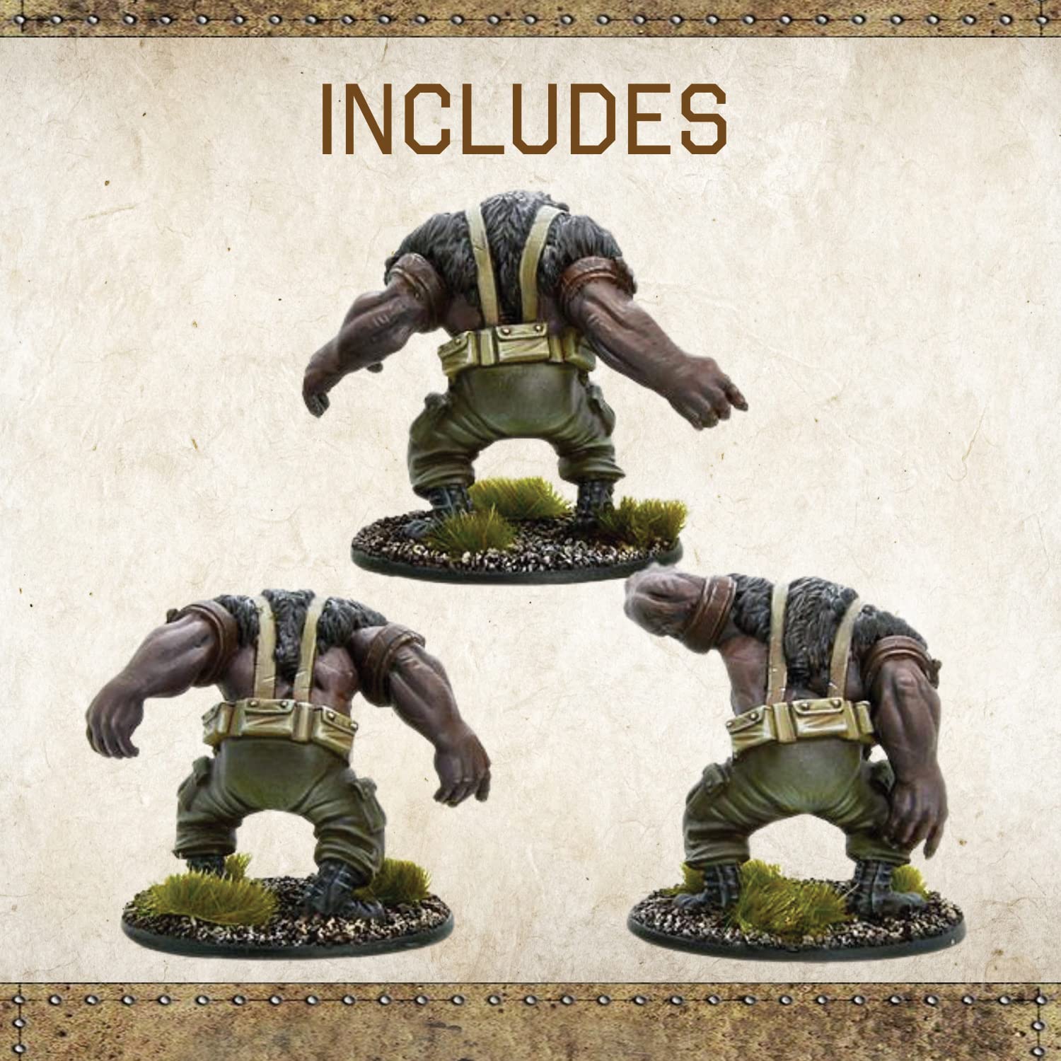 Warlord Games Soviet Ursus Infantry – 28mm Metall-Miniaturen Für Konflikt '47 | 3 Figuren, Unbemalt & Zum Zusammenbauen