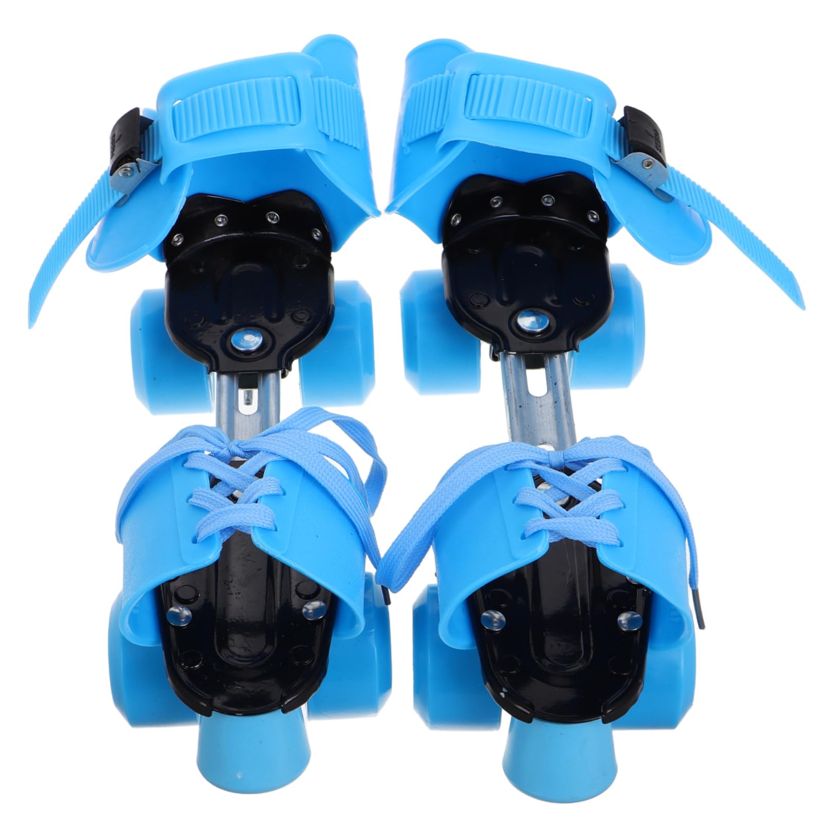 VANZACK Adjustable Boys and Girls Roller Skates Simple Quad Skates Double Row Wheels for Toddlers and Beginners