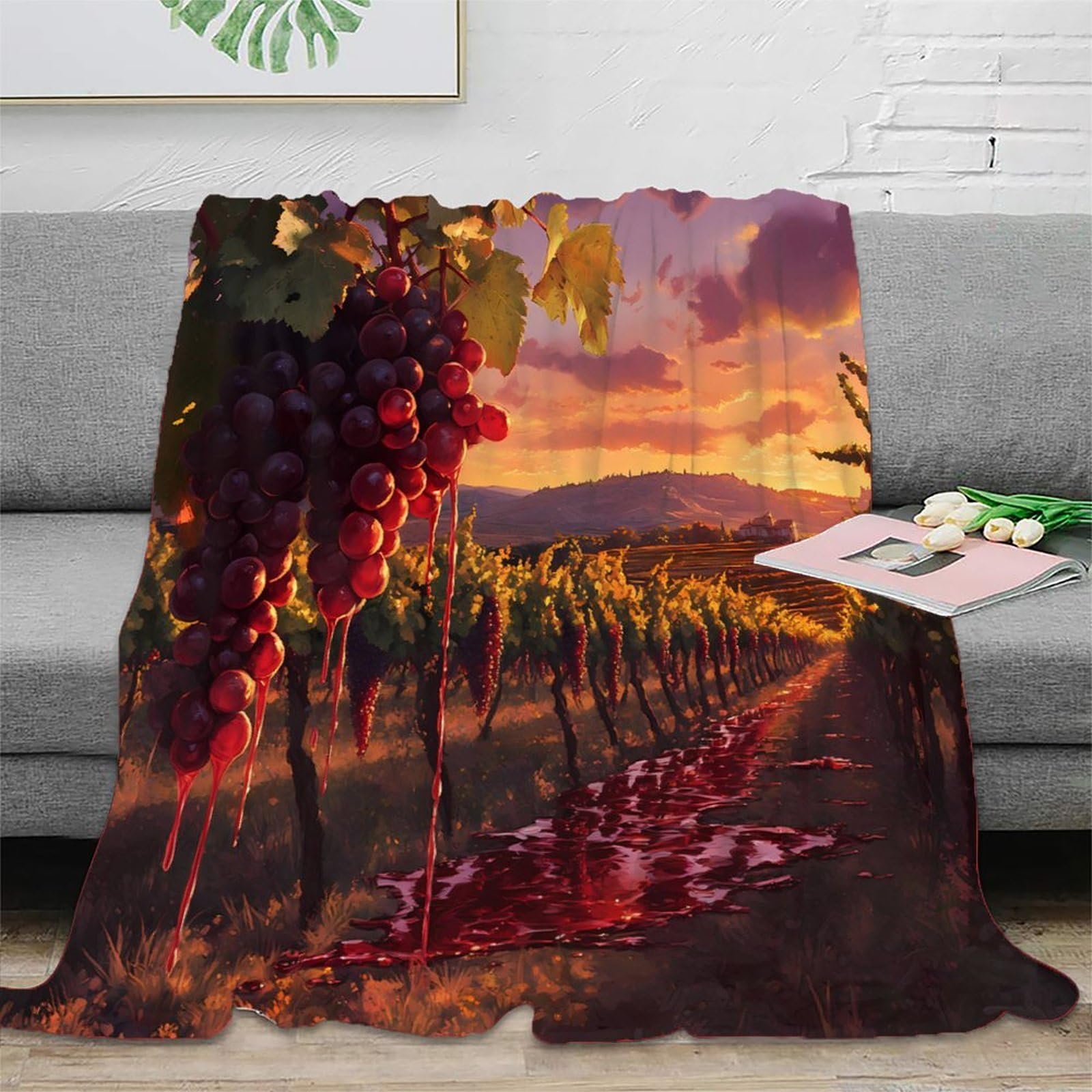 Couverture polaire microfibre 3D idéale pour soirées gaming et salon