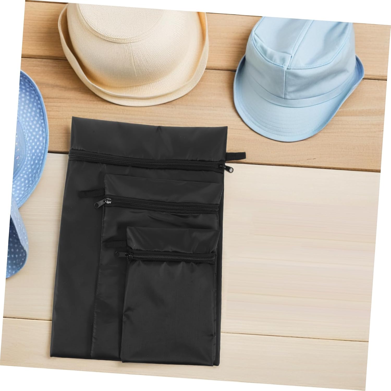 3pcs Waterproof Diaper Storage Bags Set, Nappy Organizer Pouches Made of Sturdy Oxford Cloth, Reusable and Fashionable, for Changing and Outdoor Use, Suitable for Clothes
