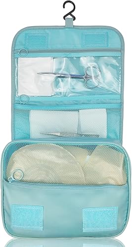 Exquisita bolsa de viaje para suministros de ostomía y colostomía, la mejor opción para personas postoperatorias, con configuración colgante y