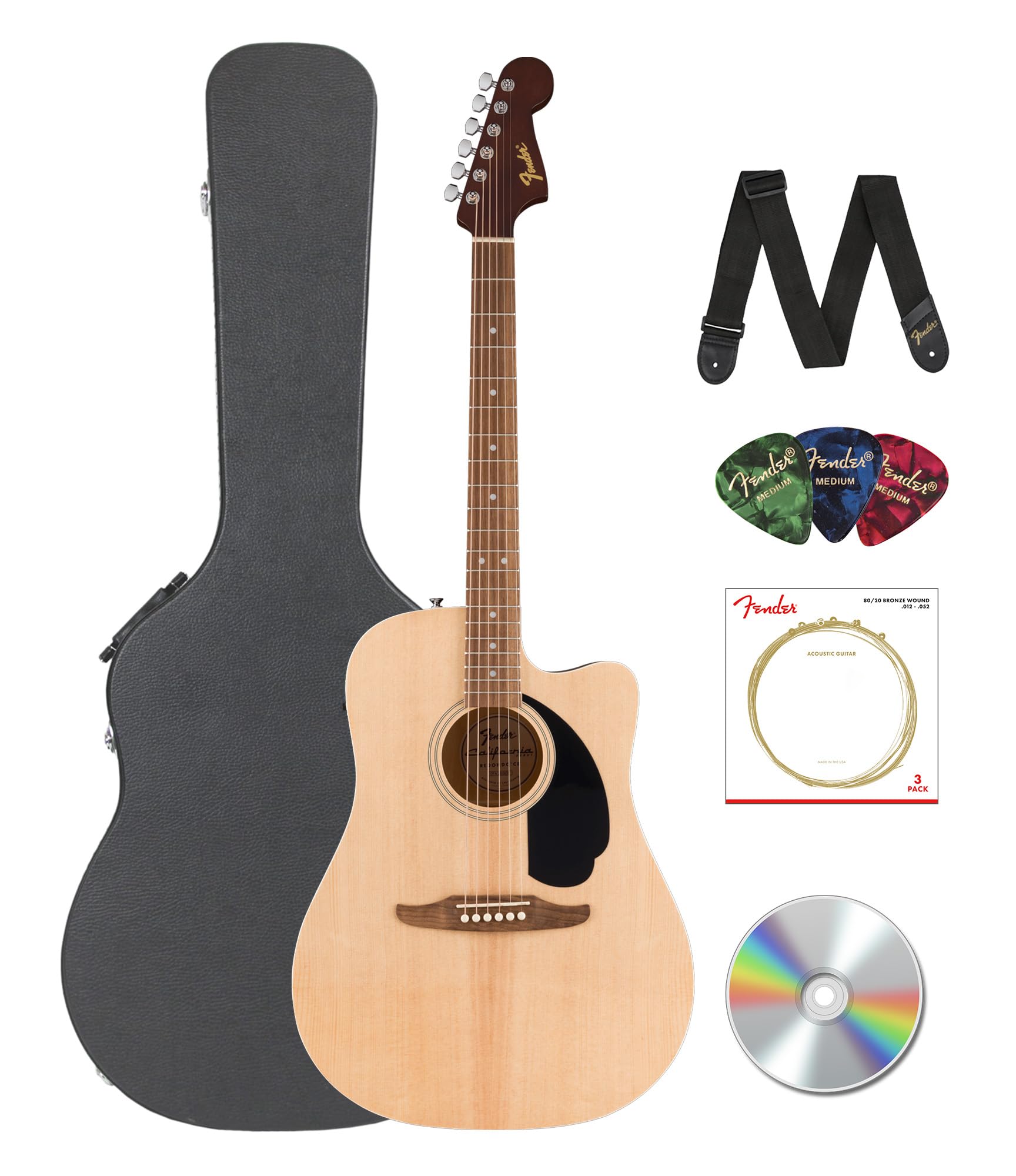 Amazon | Fender Redondo CE Dreadnought アコースティックエレキ