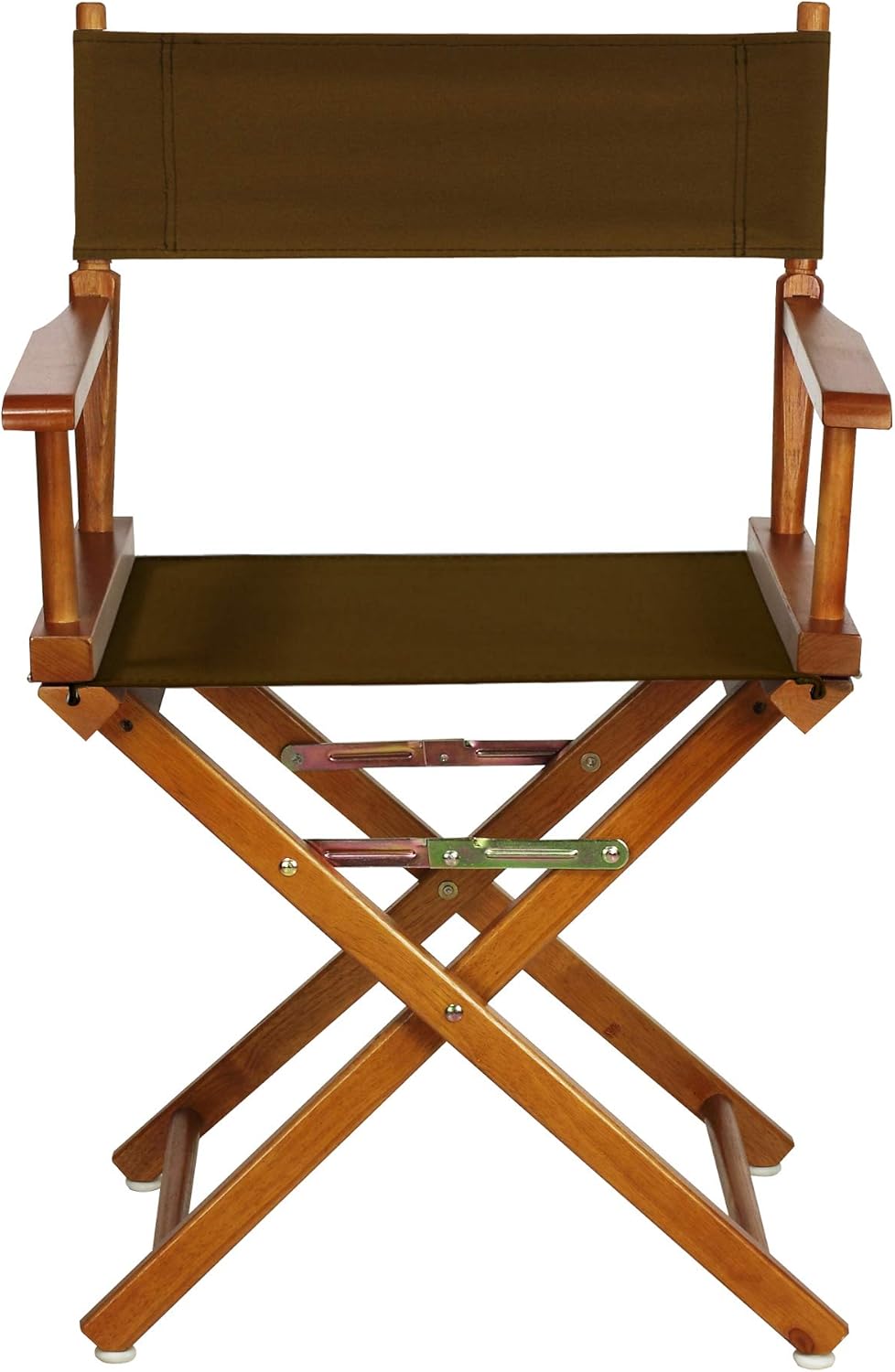 Casual Home 200-55/021-45 Director Chair 18" - Classic Height Honey OakFrame/Brown Canvas