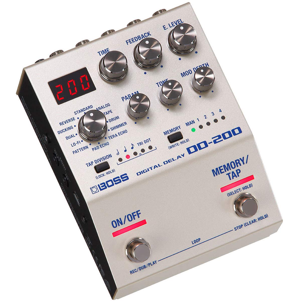 Boss DD-200 Digital Delay + BMIDI-1-35 TRS-MIDI cavo patch keepdrum