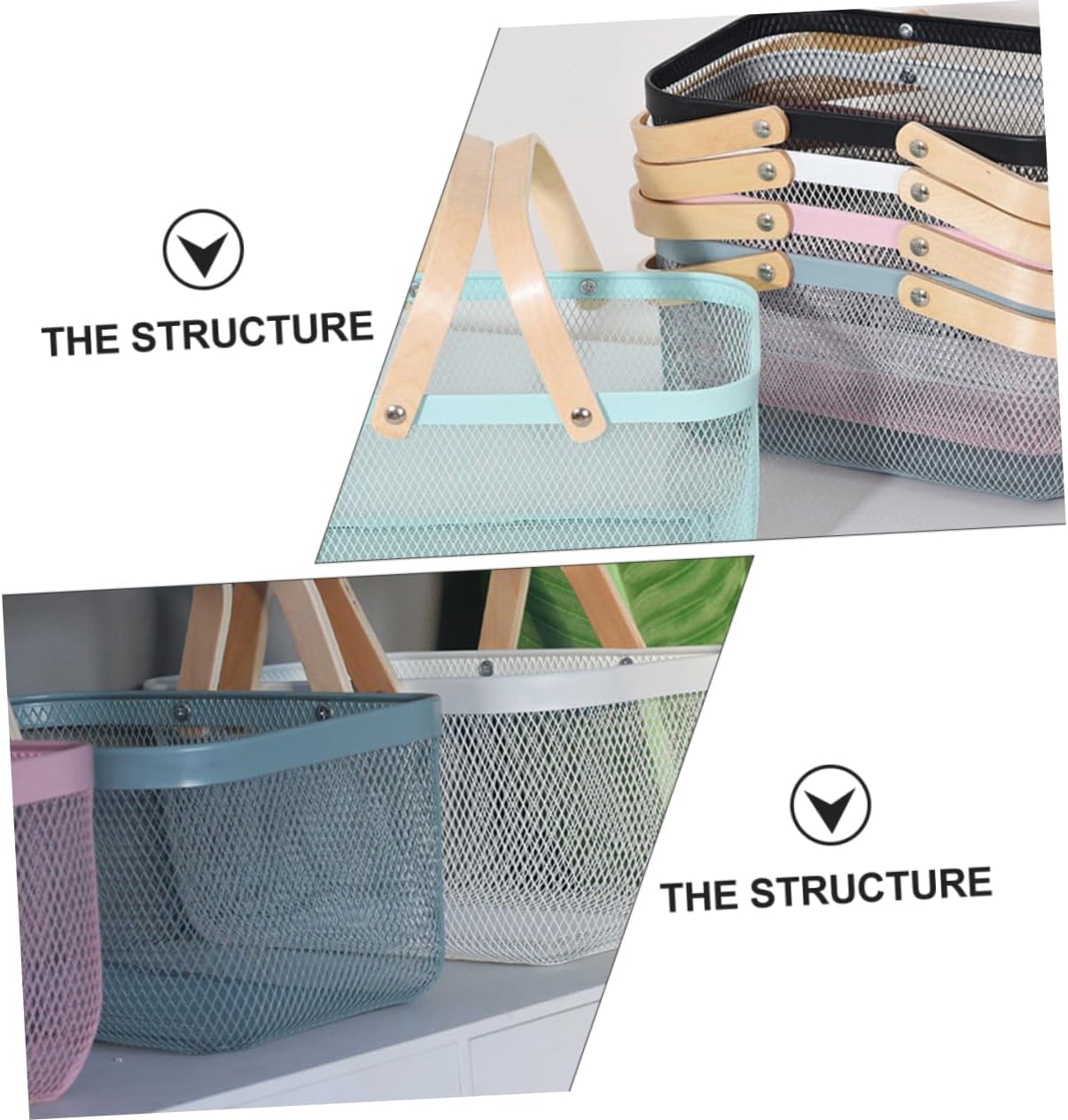 Sundries Storage Container Small Basket Sundries Basket Desktop Storage