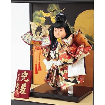 久月 五月人形 美品 久月 五月人形 久月作 お祝い 兜飾り 櫃付き 王者之兜飾り 正絹