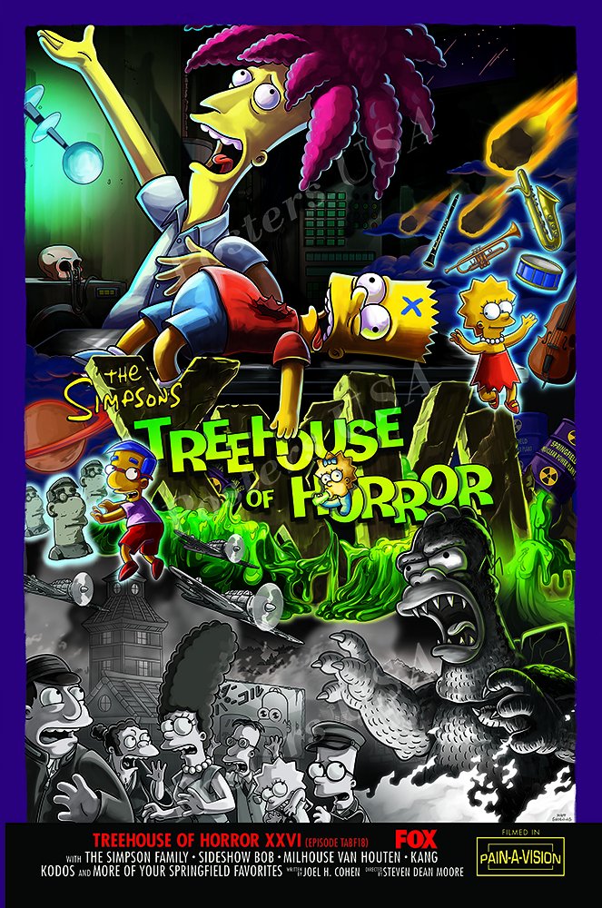Posters USA The Simpsons Treehouse Of Horror XXIII TV Series Show