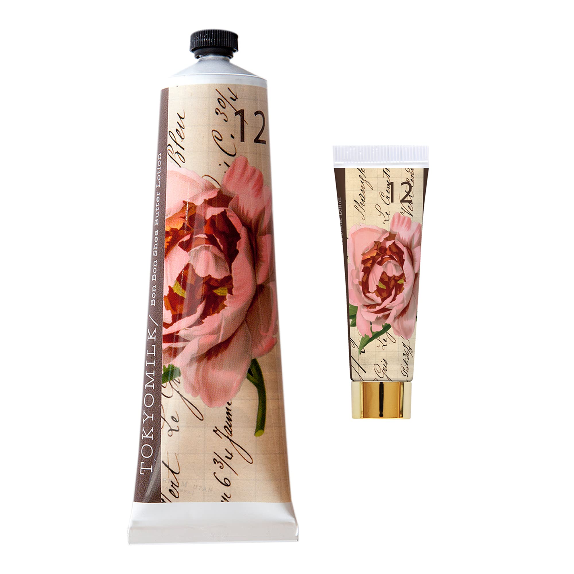 TOKYOMILK Hydrating Handcreme Bundle, 2.3 oz 65g & .5 oz 14g, Alluring Luxury Moisturizing Travel Sized Hand Cream, Lotion for Women & Men for Soft Skin, Everyday Purse Essentials