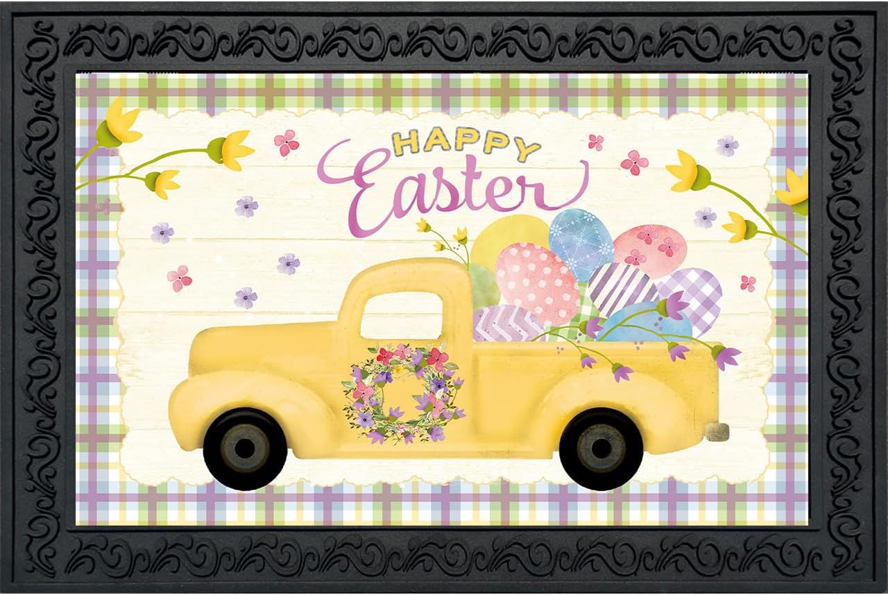 Briarwood Lane Happy Easter Pickup Doormat