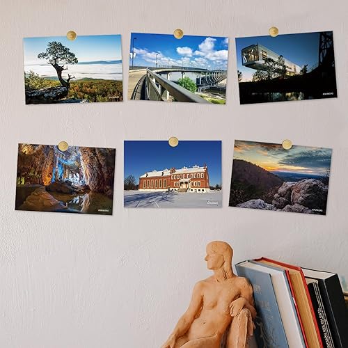 Miniatura 6 de Paquete de 20 postales de paisaje vintage de Estados Unidos de Arkansas, tarjetas postales de todo el mundo, tarjetas de felicitación para viajes