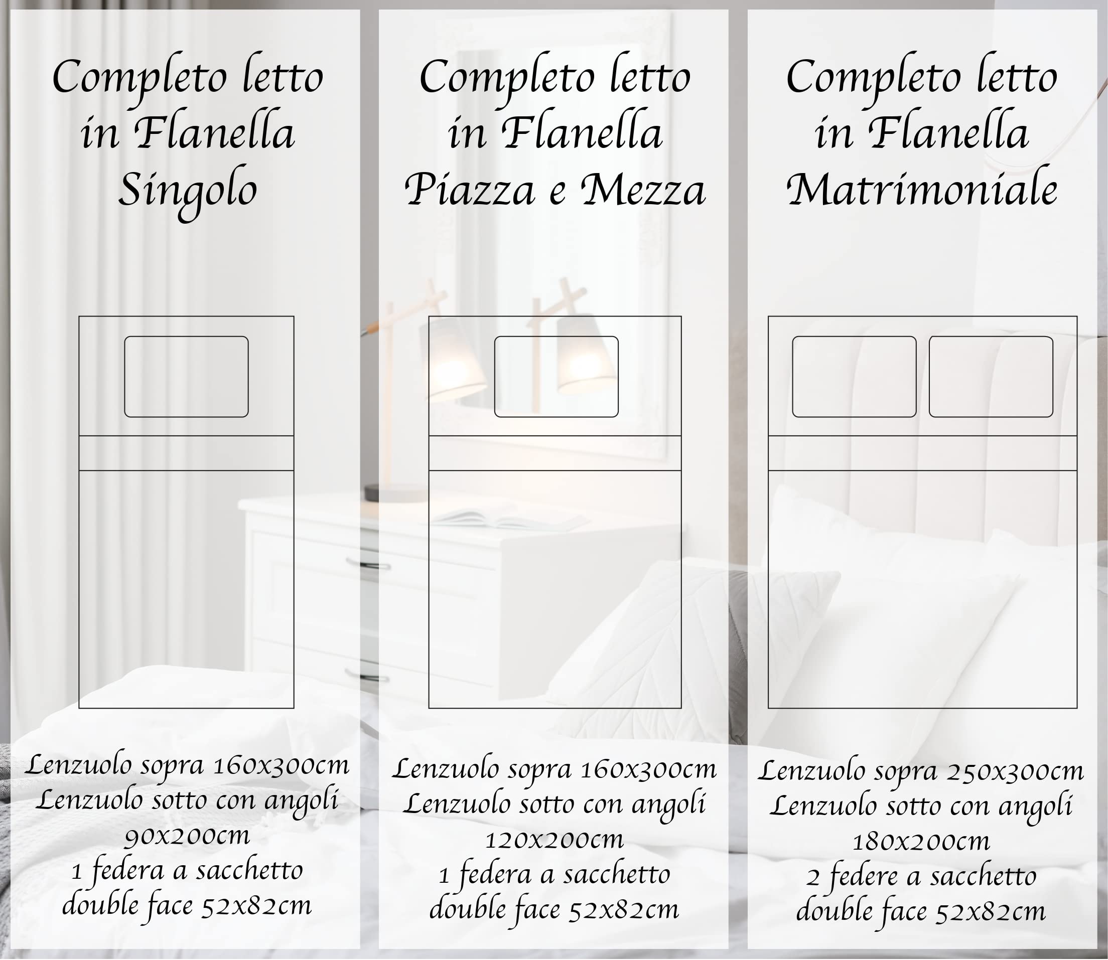 IlGruppone Completo Letto in Flanella Calda e Morbida Anti Pilling - Set Flanellato 3 Misure parure con Federe - Gnomi rosso - 1 Piazza e mezza