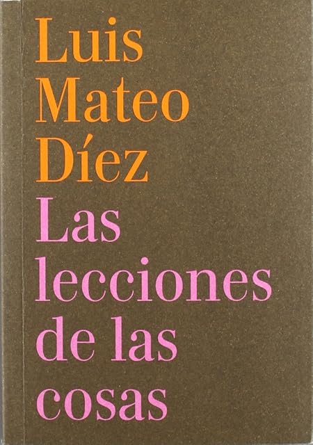 Portada de Las lecciones de las cosas