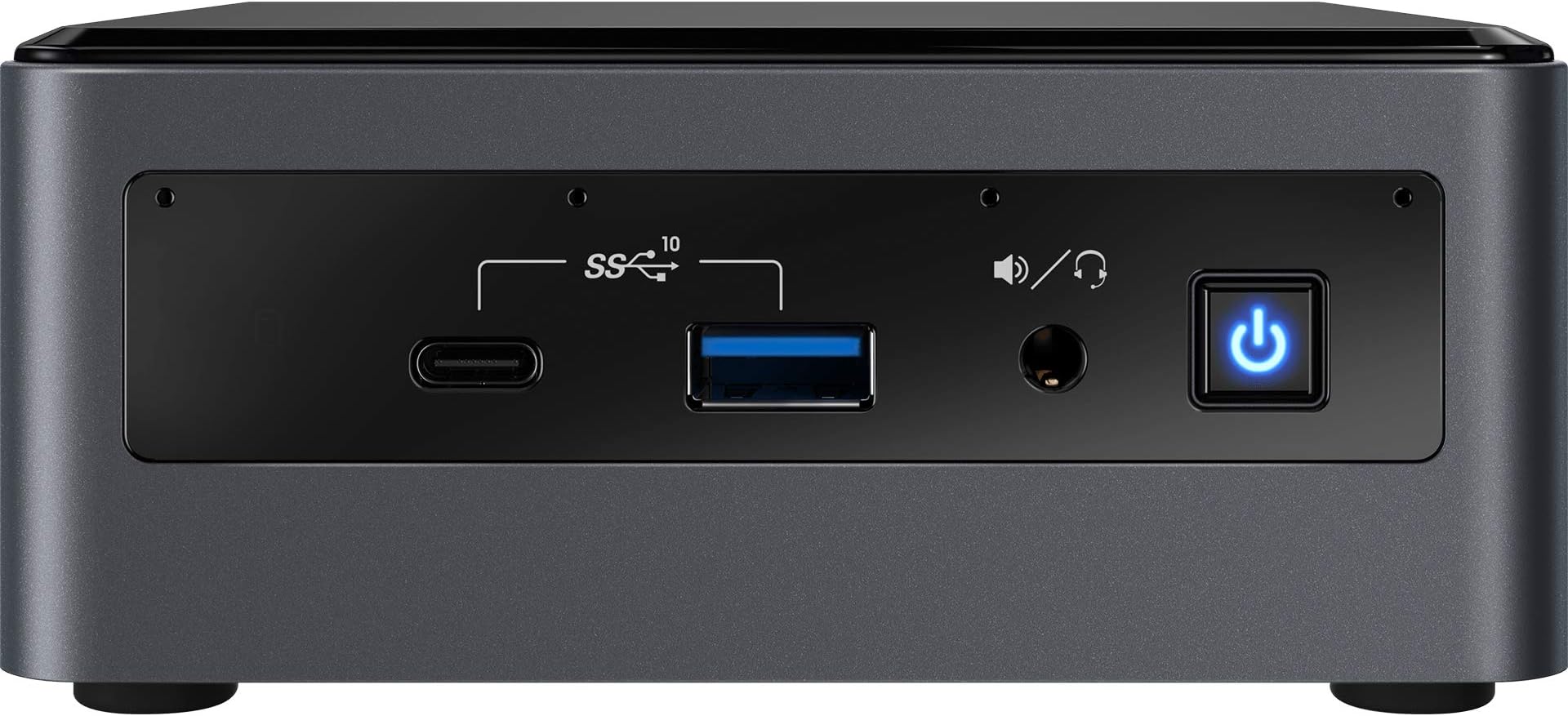 Intel NUC BXNUC10I7FNH2 PC/workstation barebone i7-10710U 1.1 GHz UCFF Black NUC BXNUC10I7FNH2, UCFF, Mini PC barebone, UHD Graphics, Ethernet LAN, Wi-Fi 6 (802.11ax)