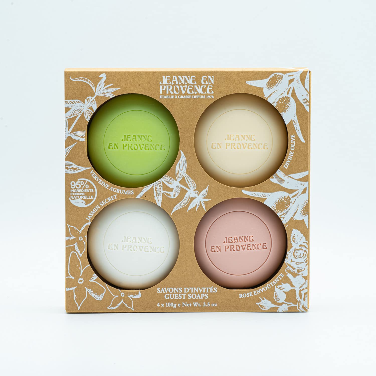 Jeanne En Provence guest soaps set