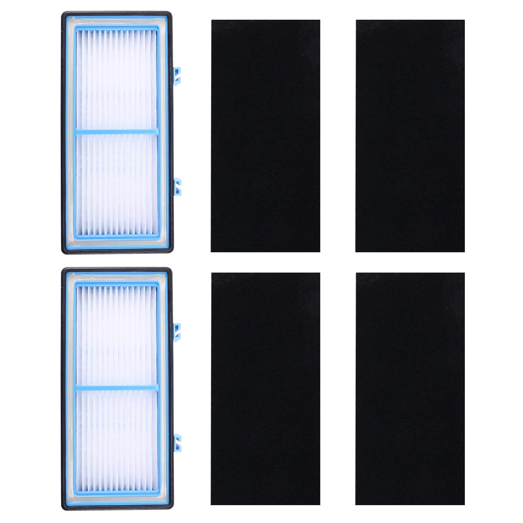 CTRLZS 2 HEPA + 4 Carbon Booster Filters for AER1 HEPA Type Total Air Filter, For Air Purifier Filter AER1 Series, Replacement HAPF30AT