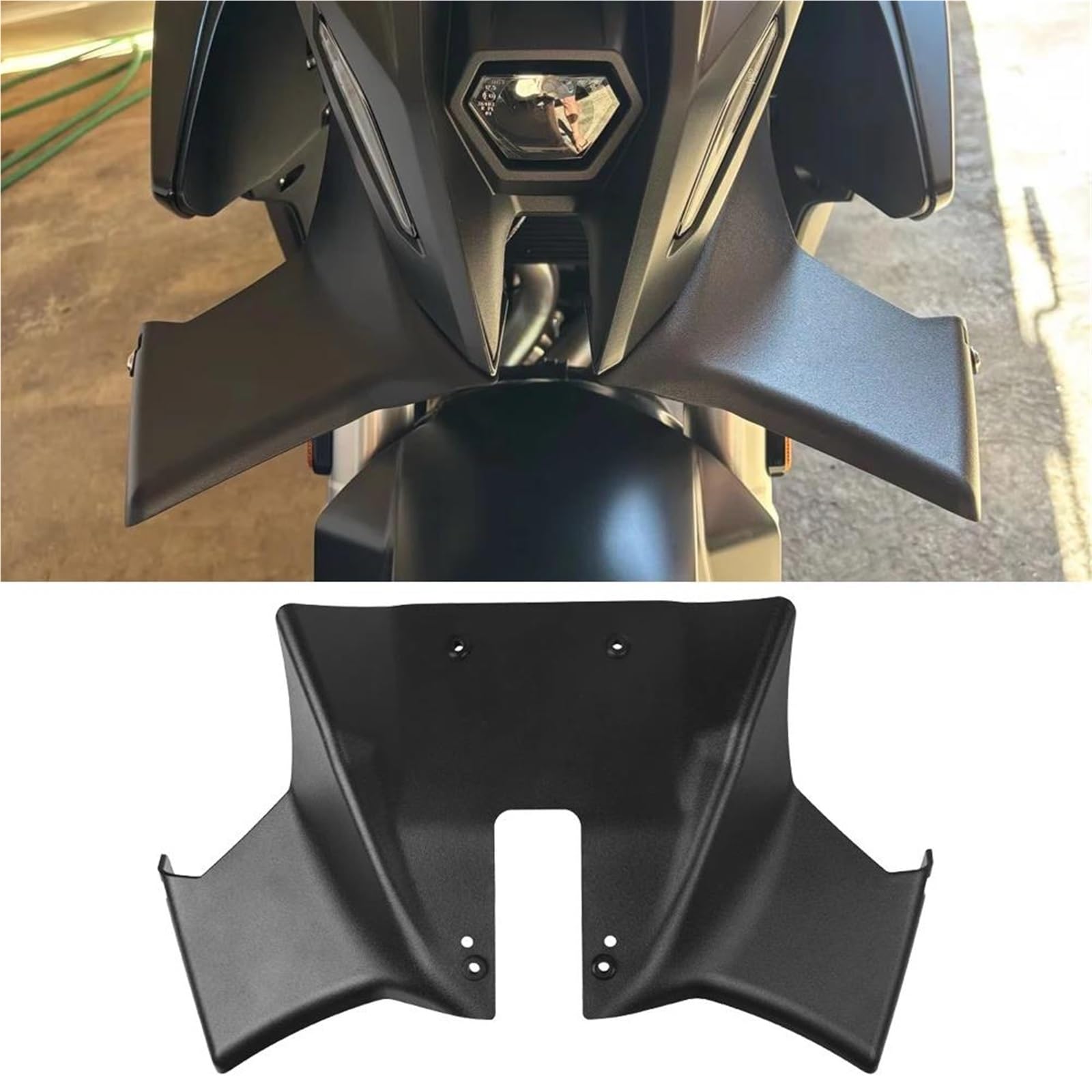Zierspoiler Der Frontverkleidung Für Suzuki GSX-8S 2023 2024 2025 | Motorrad Naked Spoiler Downforce Winglet Aerodynamischer Flügelabweiser Stabilisator