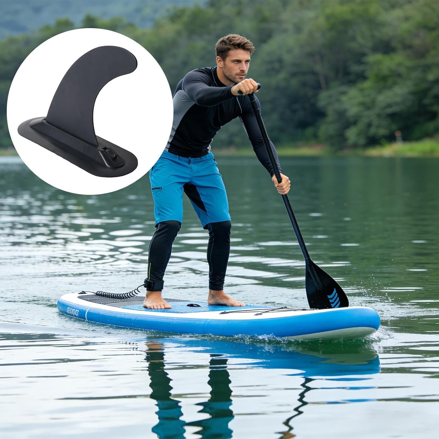 Surfing Fins Quick Release Portable Hydrodynamic | Surf Fins Flippers for Swimming for Adults Beach Sea Lake River Pool Water Sports Training Paddling Travel
