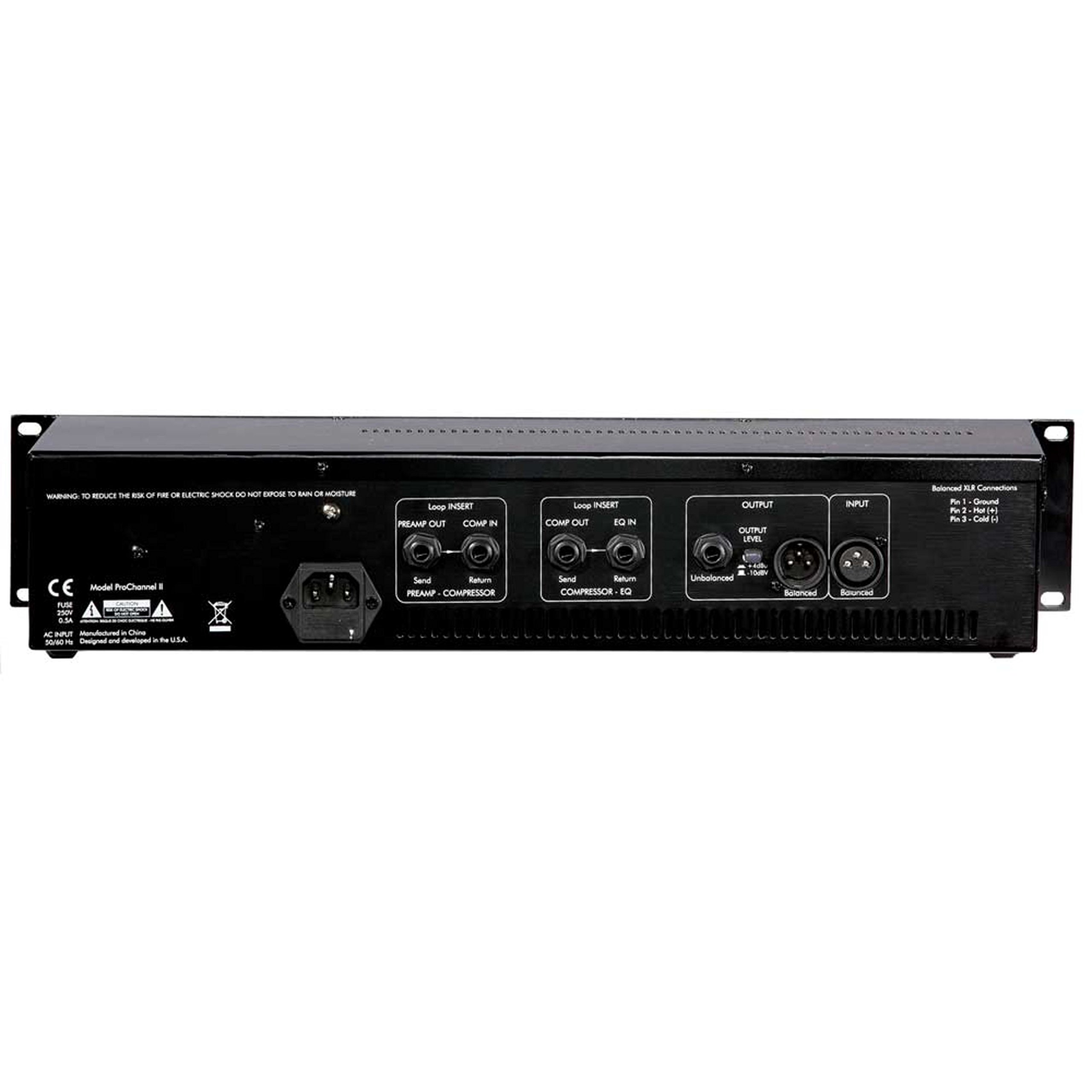 Amazon.com: ART Pro Channel II Microphone Preamp/Compressor/EQ