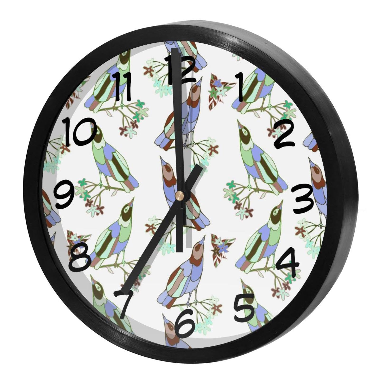 Horloge murale silencieuse pour éliminer le bruit du tic-tac dans la chambre et le bureau