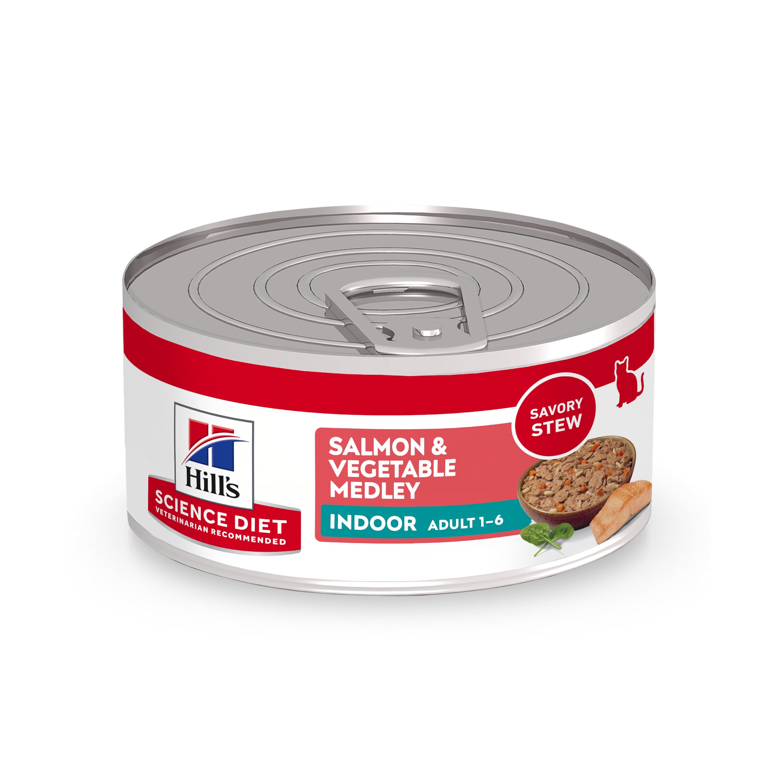 Amazon.com : Hill's Science Diet Adult 1-6 Indoor Wet Cat Food