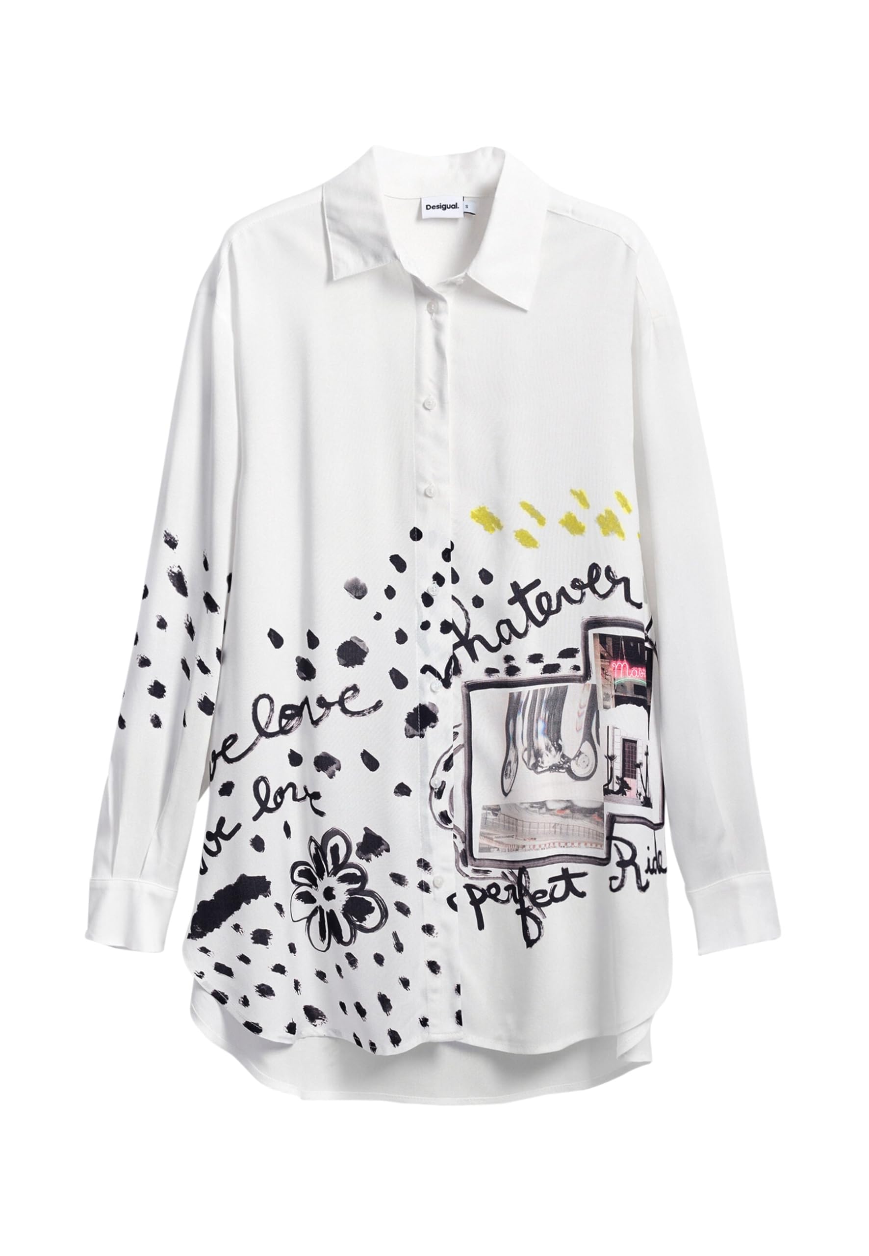 Desigual CAM_PERSÉFONE, 1000 White, M