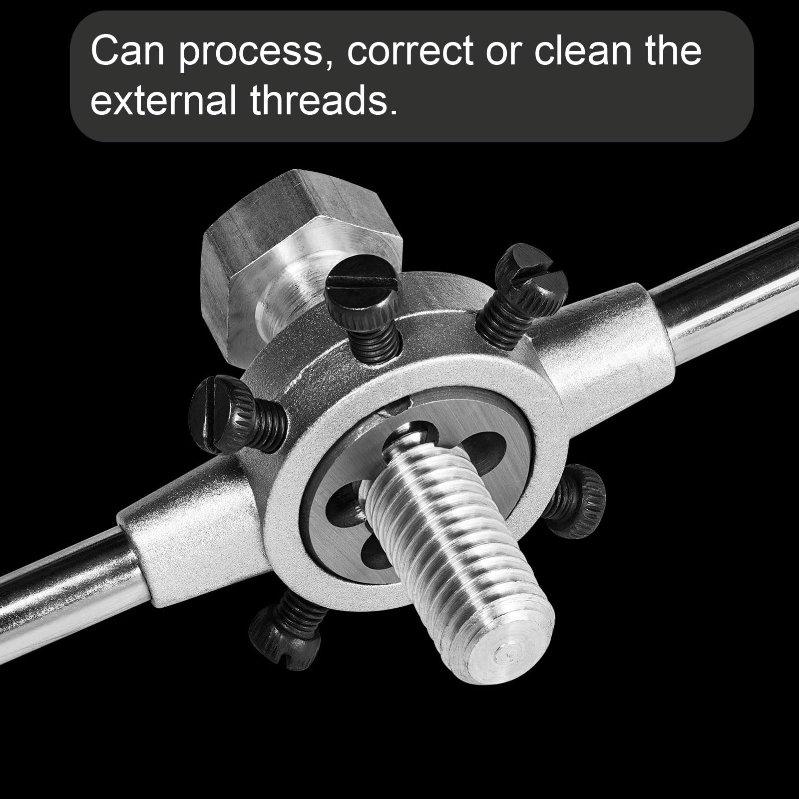 QUARKZMAN Gewindeschneidkluppe M12 X 1,25 - Metrisches Gewinde Aus Werkzeugstahl