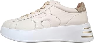 Hogan Rebel H564 HXW5640DN61RCB367T Yogurt - Zapatillas deportivas para mujer, color dorado pálido
