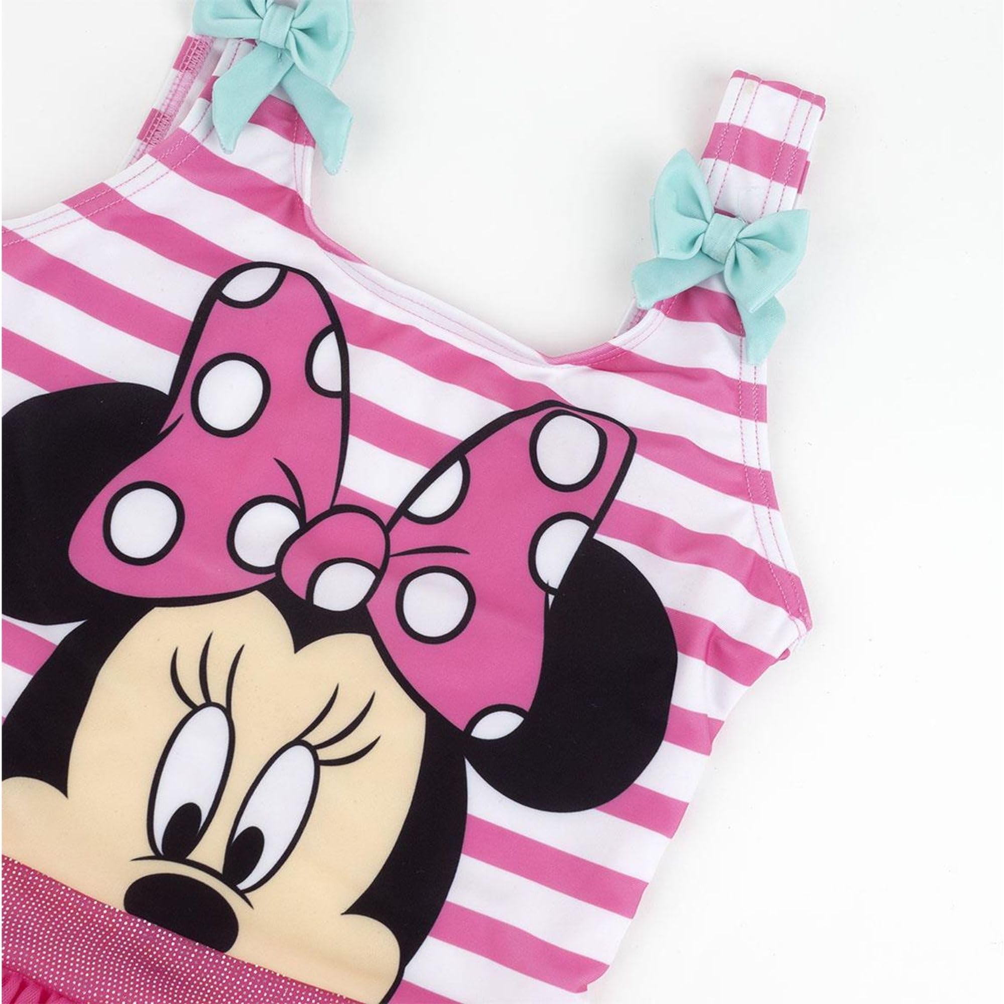 Bañador Niña Disney Licencia Oficial Diseño Único - Traje Baño Niña Disney Resistente Playa y Piscina