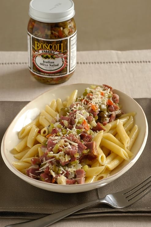 Boscoli Family Jalapeno Olive Salad, 15.5 oz.